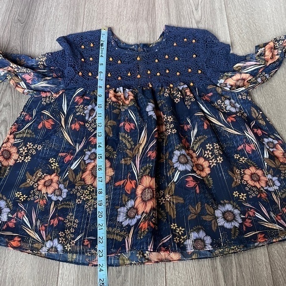 Anthropologie Mynah Cristy Crochet Blouse Size Extra Small - Picture 9 of 12